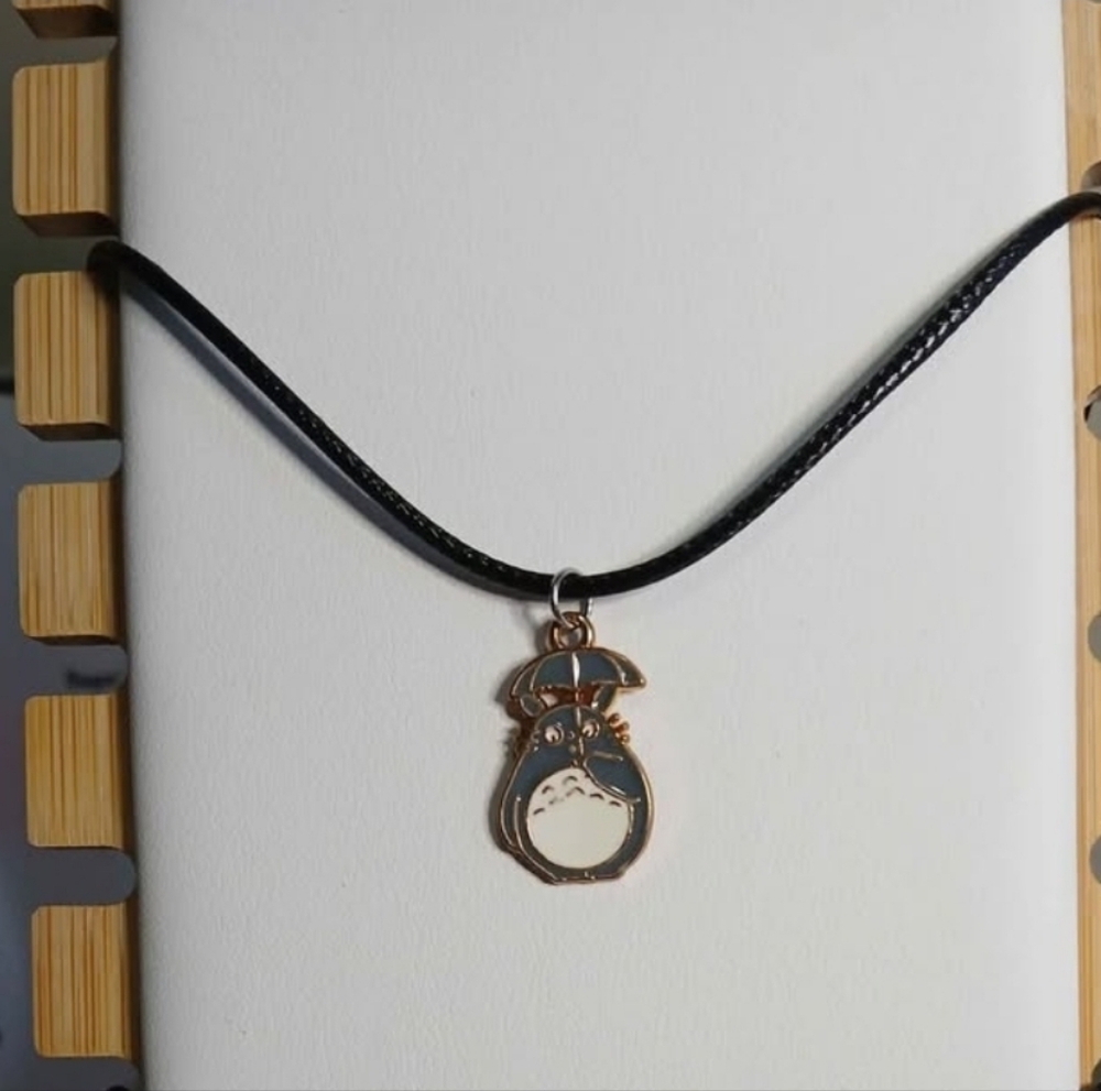 3/$10 New! Totoro Soot Sprite Ghibli  Anime Necklace Anime